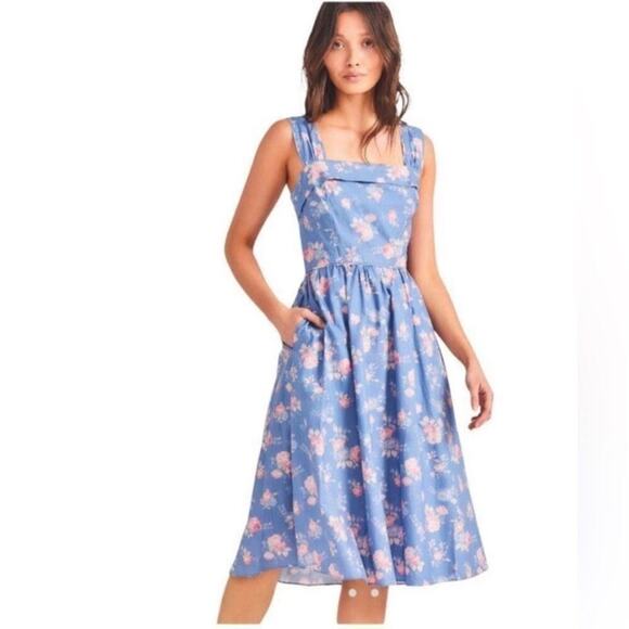 LoveShackFancy Dresses & Skirts - MWT LOVESHACKFANCY CARMINE DRESS‎ SIZE 4
